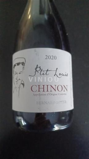 Thung lũng sông Loire Chinon Bernard Loyer P'tit Louis 2020