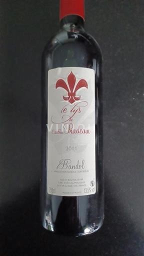 Provenza Bandol Château Pradeaux Le Lys de Pradeaux 2011