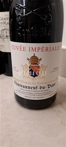 Thung lũng Rhône Châteauneuf-du-pape UssegliO Raymond & Fils Impériale 2021