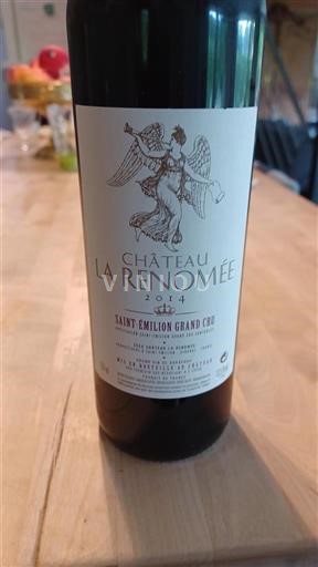 Bordeaux Saint-Émilion Grand Cru Château La Renommée 2014