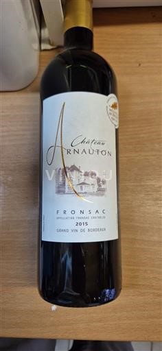 Bordeaux Fronsac Château Arnauton 2015