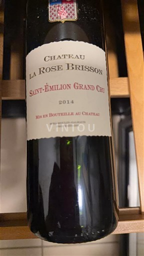 Bordeaux Saint-Émilion Grand Cru Grand Cru Château La Rose Brisson 2014