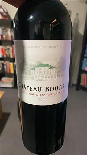 Bordeaux Saint-Émilion Grand Cru Boutisse 2015
