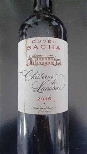 Bordeaux Castillon Côtes de Bordeaux Château Laussac Sacha 2016