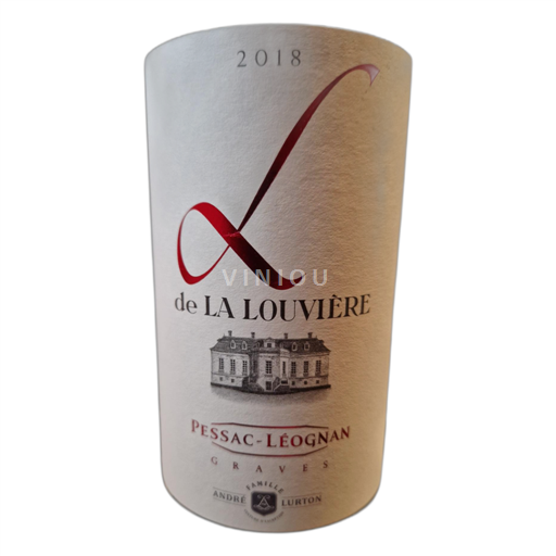 Bordeaux Pessac-Léognan La Louvière L de La Louvière 2018