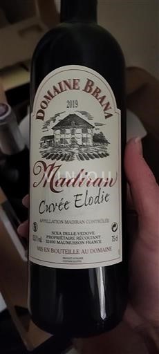 Sørvest Madiran Domaine Brana Elodie 2019