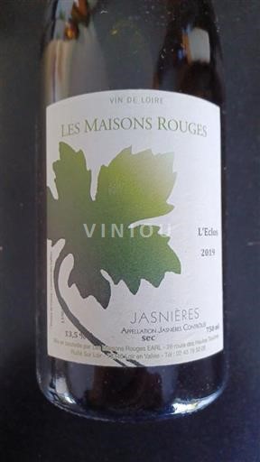 Loirevallei Jasnières Les Maisons Rouges L'Eclos 2019