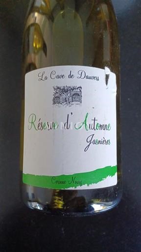 Valle della Loira Jasnières La Cave De Dauvers Réserve d'Automne 2018