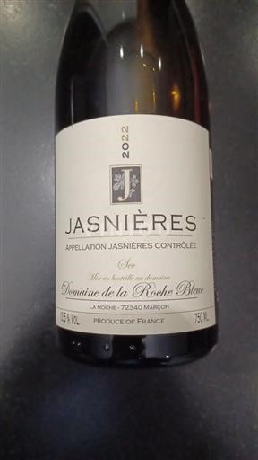 Valle della Loira Jasnières Domaine La Roche Bleue 2022