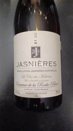 Valle della Loira Jasnières Domaine La Roche Bleue Le Clos des Molières 2022