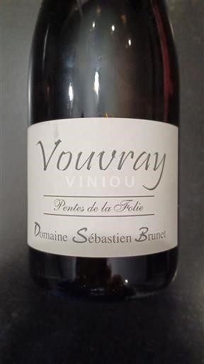 Loirevallei Vouvray Domaine Sébastien Brunet Fosse Rouge 2021