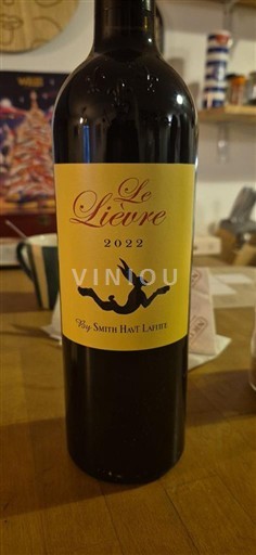 Bordeaux Pessac-Léognan Grand Cru Château Smith Haut Lafitte Le Lièvre 2022
