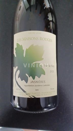 Valle del Loira Jasnières Les Maisons Rouges Sur le Nez 2023