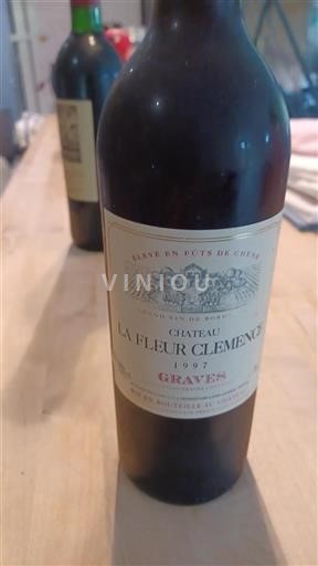 Bordéus Graves Château La Fleur Clémence 1997