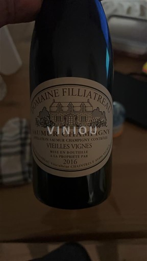 Loire-dalen Saumur-Champigny Domaine Filliatreau Vieilles Vignes 2016