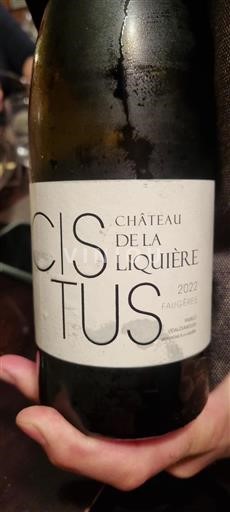 Languedoc Faugères Château La Liquière Cistus 2022