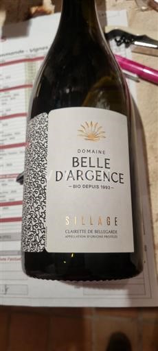 Rhônen laakso Määrittelemätön Domaine Belle Argence Sillage 2024