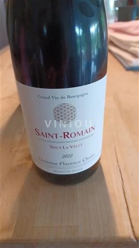Burgundi Saint-Romain Domaine Florence Cholet Sous La Velle 2022