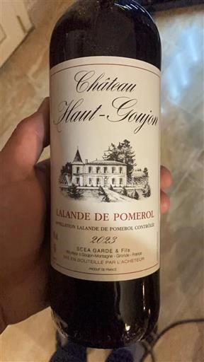 Bordeaux Lalande-de-Pomerol Château Haut-Goujon 2023