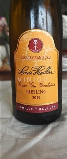 Alsace Alsace Grand Cru Grand Cru Louis Hauller Grand Cru Frankstein 2019