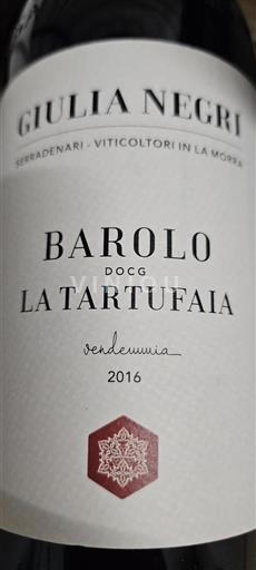 Piedmont Barolo Giulia Negri La Tartufaia 2016