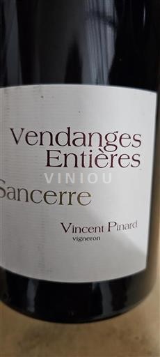 Loirevallei Sancerre Vincent Pinard Vendanges Entières 2018