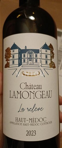 Bordeaux Haut-Médoc Château Lamongeau La Releve 2023