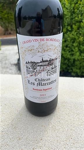 Bordeaux Bordeaux Supérieur Château Les Marcottes 2023
