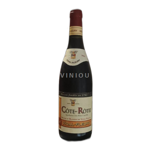 Rhônen laakso Côte-rôtie Vidal-Fleury Brune et Blonde 2007