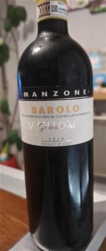 Piedmont Wines Barolo Manzone Gramolere 2010