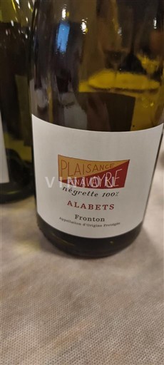 Sydvestfrankrig Fronton Plaisance Penavayre Alabets 2022