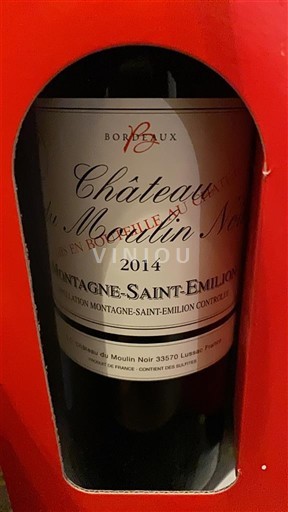Bordeaux Montagne-Saint-Émilion Château Moulin Noir 2014