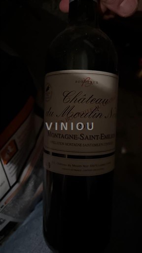 Bordeaux Montagne-saint-émilion Château Moulin Noir 2014