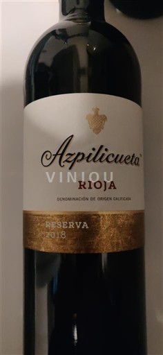 La Rioja Rioja Azpilicueta Reserva 2018