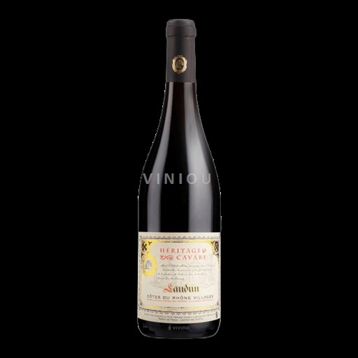 Rona dolina Côtes-du-Rhône-Villages Héritage Cavare Laudun 2019