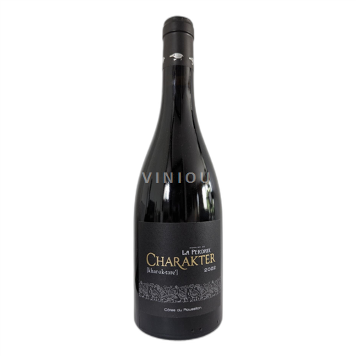 Vin Rouge sec Charakter Domaine La Perdrix 2022 France Roussillon Côtes-du-roussillon AOC