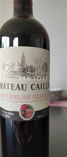 Bordeaux Saint-Émilion Grand Cru Grand Cru Château Caillau 2022
