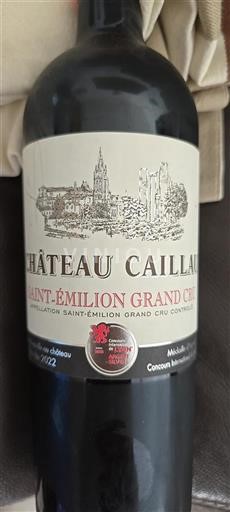 Bordeaux Saint-Émilion Grand Cru Grand Cru Château Caillau 2022
