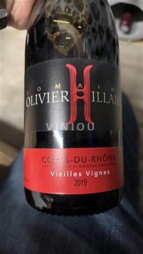 Rhônevallei Côtes-du-rhône Domaine Olivier Hillaire Vieilles Vignes 2019