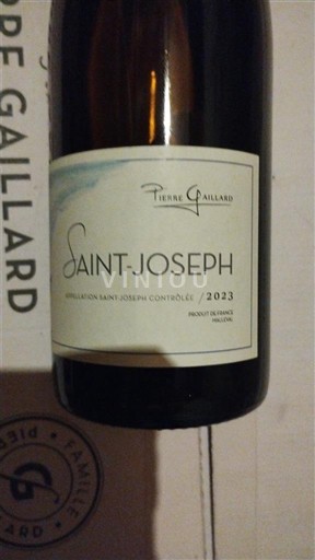 Rhône Valley Saint Joseph Pierre Gaillard 2023