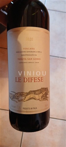 Toscana Non specificato Tenuta San Guido Le Difese 2020