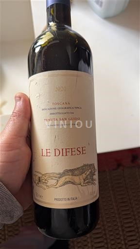 Toskana E paspecifikuar Tenuta San Guido Le Difese 2020