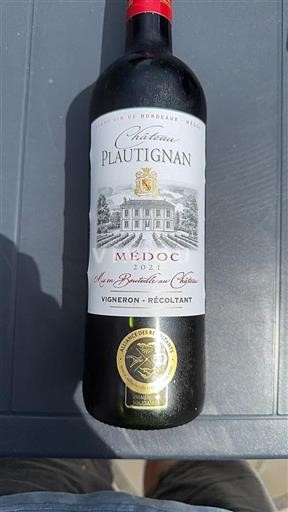 Burdeos Médoc Château Plautignan 2021