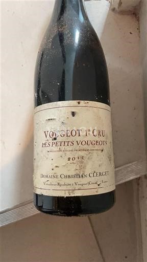 Bourgogne Ikke specificeret Premier Cru Domaine Christian Clerget Les Petits Vougeots 2013
