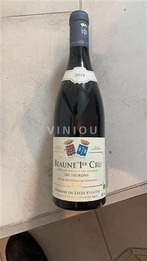 Burgundy Unspecified Premier Cru Domaine Lycée Viticole Les Teurons 2018