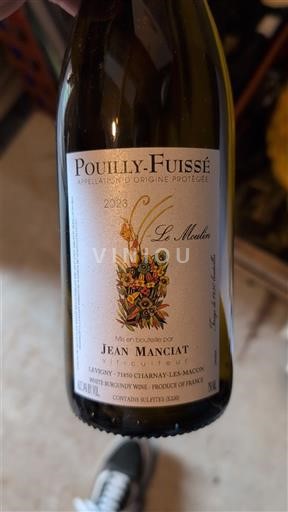 Burgundi Pouilly-fuissé Jean Manciat Le Moulin 2023