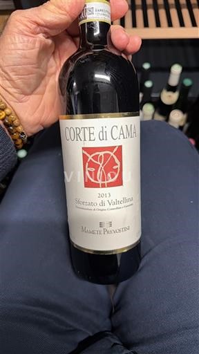 Lombardiet Sforzatovin fra Valtellina Mamete Prevostini Corte di Cama 2013