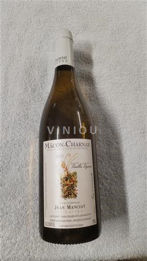 Vin Blanc sec Vieilles Vignes Jean Manciat 2023 France Bourgogne Mâcon et mâcon-villages AOC