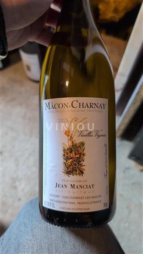 Burgundi Mâcon ja Mâcon-kylät Jean Manciat Vieilles Vignes 2023