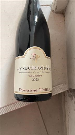 Borgoña Aloxe-Corton Premier Cru Domaine Petitot La Couti%c3%a8re 2023
